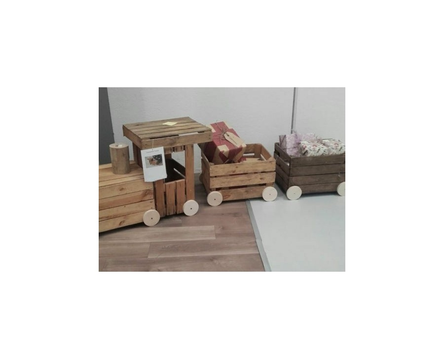 Cassette Boxes Fruit Wooden New Cup Holders Weight 3 kg 50x30x27 