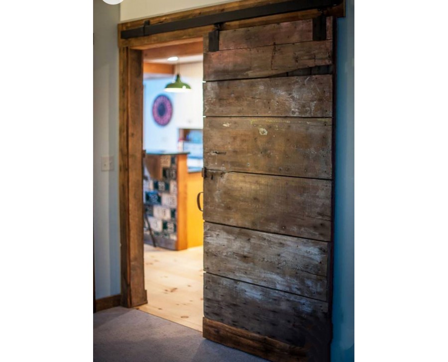 BARN DOOR PORTA SCORREVOLE IN LEGNO MASSELLO RUSTICO ANTICATO